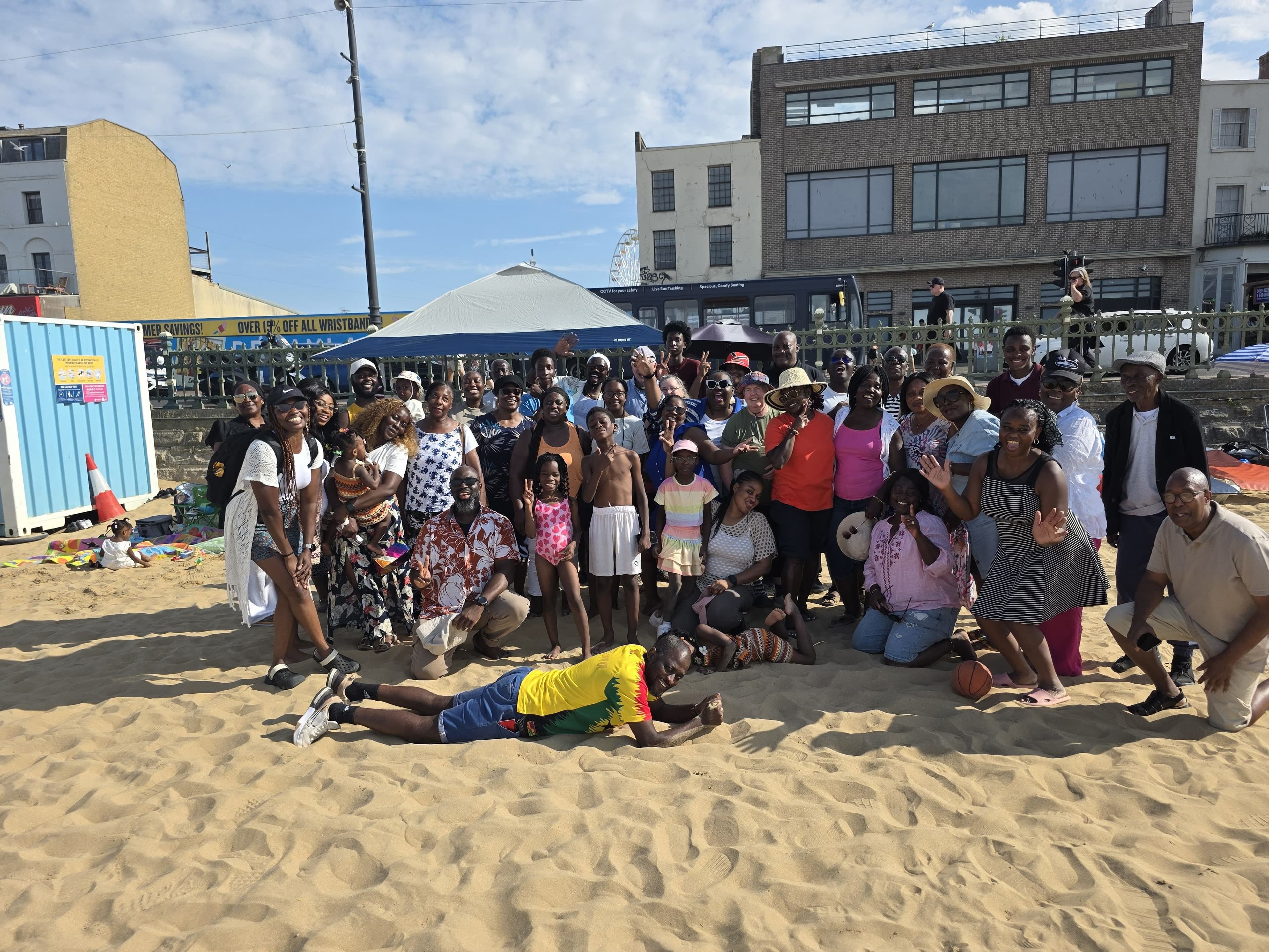 Trip to Margate Beach on the 25th of July 2026